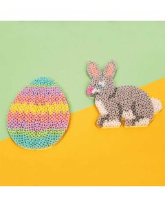 Steckplatten Kaninchen und Ei 2 Stück  