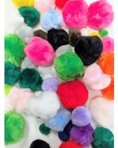 Mini-Pompons, 50 Stück