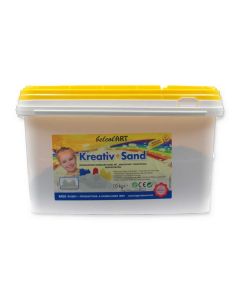 belcolART Kreativ Kinetic Sand 10Kg in der Sandwanne