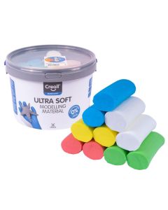 Creall Mini Modellierknete 1100g in 5 Farben