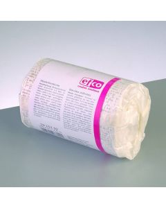 6 x Modellierbinden 100mm x 4,6m,  weiß