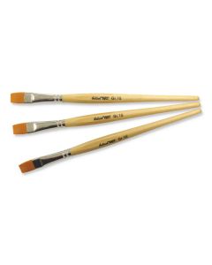 blecolART Synthetik flache Borste Gr.10, 12 Pinsel