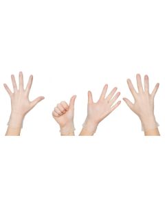 Vinylhandschuhe, Größe L, Puderfrei