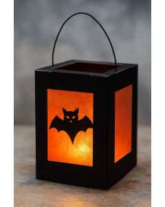 Laternen Rohlinge 13,5x13,5x18cm 5 Stück, schwarz