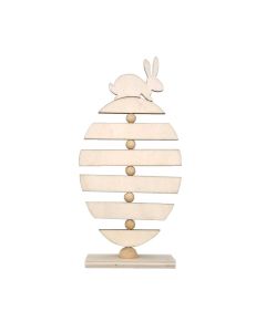 12 x 3D Osterei mit Hase Größe: 204×95×40 mm