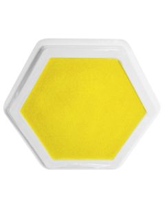 Riesenstempelkissen Gelb