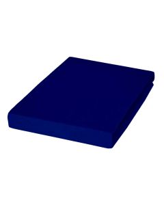 Jersey Kinder Spannbetttuch 70x140cm Royalblau