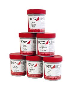 Glasur für Ton 6 x 200 ml/ 1 Pck, Sortierte Farben