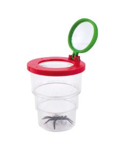 6 Becherlupen ausziehbar, vergrößert 2x oder 3,5x