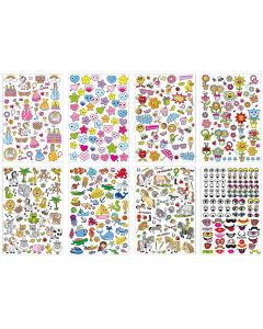 Mega Aufkleber-Set Prinzessin 500 Stück