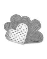 Legeplatte Herz für Nabbi - Bügelperlen 5er Pack, 7x7cm