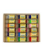 belcolART CREWAX PREMIUM 108er Sortiment 18 sortierte Farben in der Kartonbox