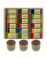 belcolART CREWAX PREMIUM Großpackung 216 Wachsmalstifte in der Kartonbox