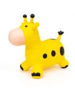 Hüpftier Giraffe, Sitzhöhe ca. 23cm mit Handpumpe