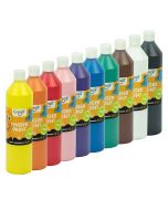 Creall Mini Fingermalfarbe 10x750ml für Kinder ab 2 Jahren