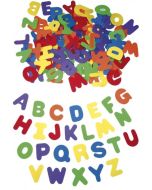 Moosgummi Buchstaben groß, 130 Stück