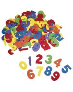 Moosgummi Zahlen groß, 150 Stück