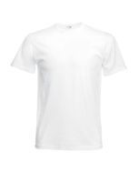T-Shirt, weiß, Größe: 140 Fruit of the Loom Kids