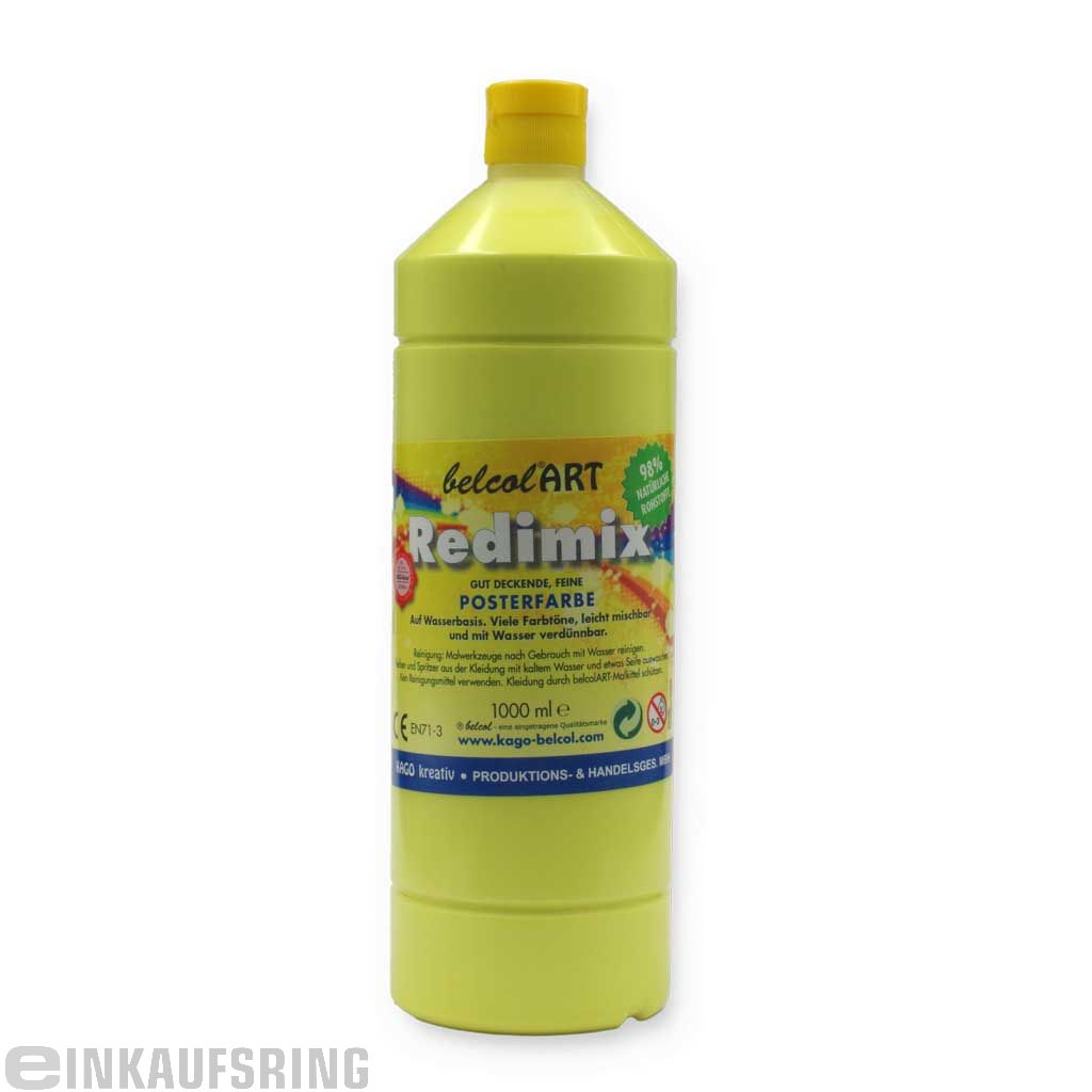 belcolART Redimix 1000ml zitronengelb