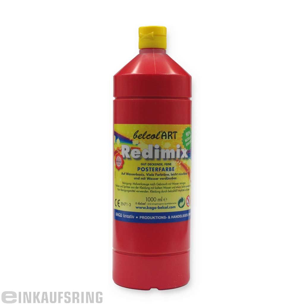 belcolART Redimix 1000ml dunkelrot