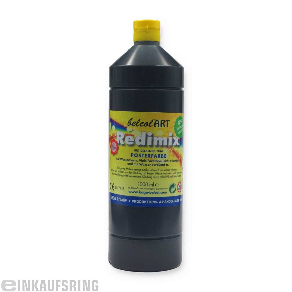 belcolART Redimix 1000ml schwarz