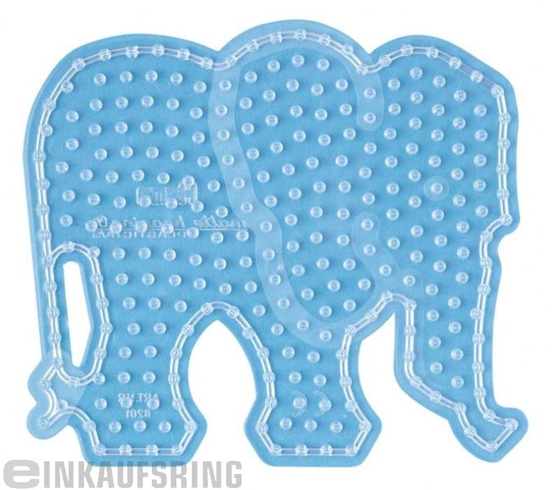 1 Stiftplatte Motiv Elefant