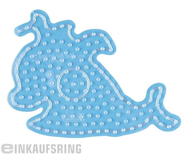 1 Stiftplatte Motiv Wal