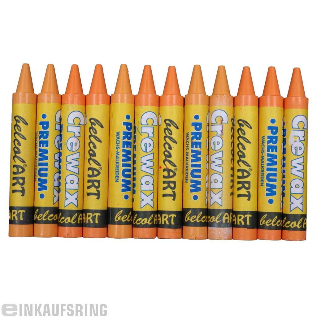 belcolART CREWAX , 12 Wachsmaler , Hautfarben