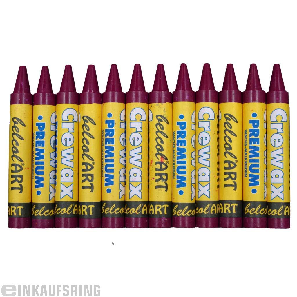 belcolART CREWAX , 12 Wachsmaler , Lila