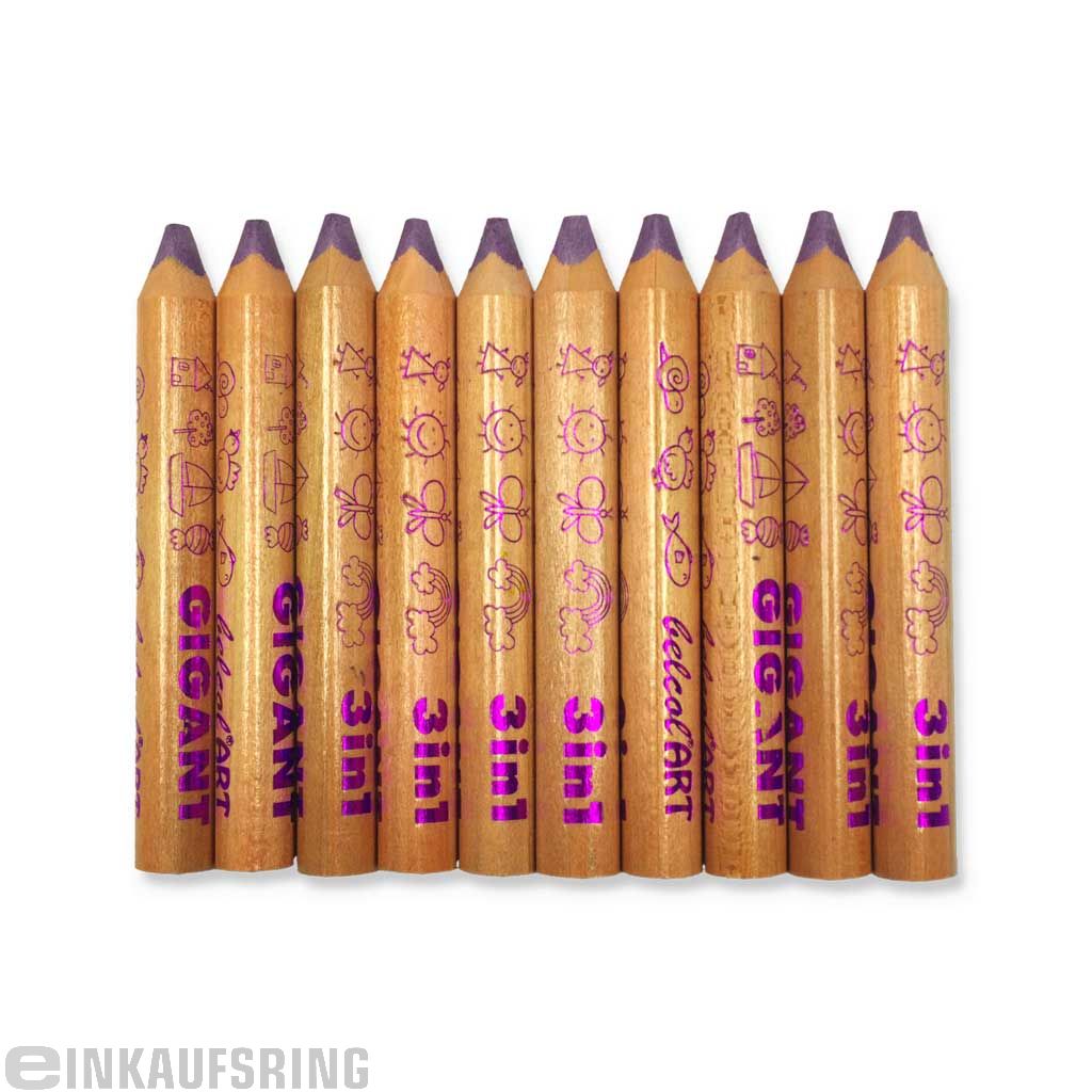 belcolART Öko Farbgigant 3in1 metallic lila