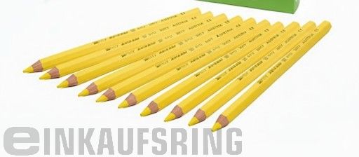 JOLLY X-BIG Farbstifte 12 Stück dunkelgelb