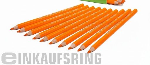 JOLLY X-BIG Farbstifte 12 Stück orange     