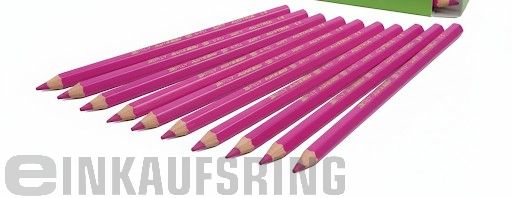 JOLLY X-BIG Farbstifte 12 Stück zyklamen   