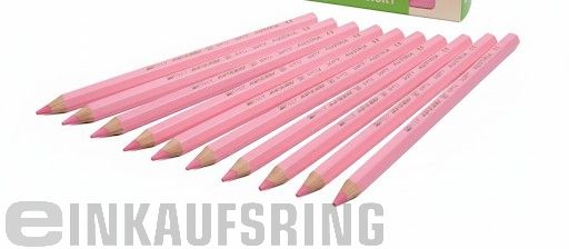 JOLLY X-BIG Farbstifte 12 Stück rosa       