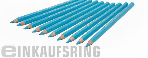 JOLLY X-BIG Farbstifte 12 Stück hellblau   