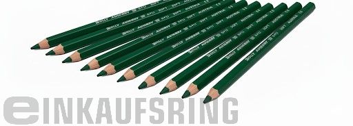 JOLLY X-BIG Farbstifte 12 Stück dunkelgrün 