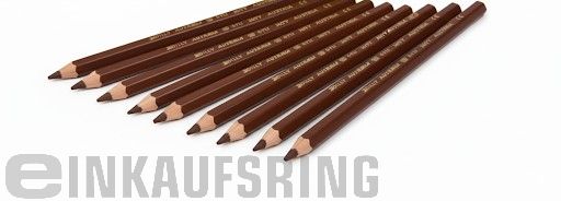 JOLLY X-BIG Farbstifte 12 Stück dunkelbraun    