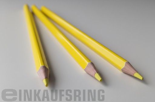 JOLLY X-BIG-Delta Farbstifte 12 Stück hellgelb