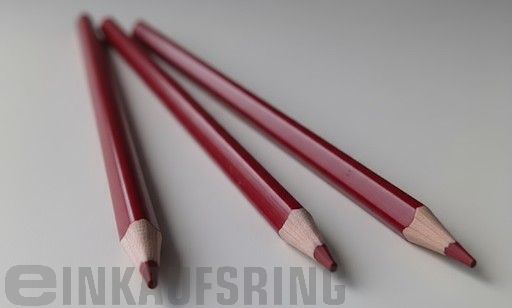 JOLLY X-BIG-Delta Farbstifte 12 Stück karminrot