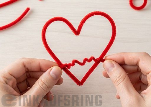 Chenilledraht, hochrot