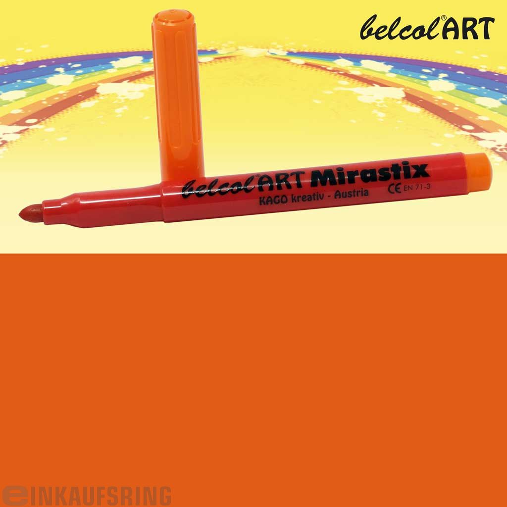 belcolART Mirastix, 12 Stifte orange