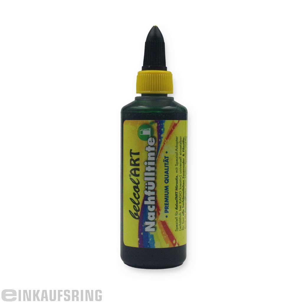 belcolART Nachfülltinte 100ml grün