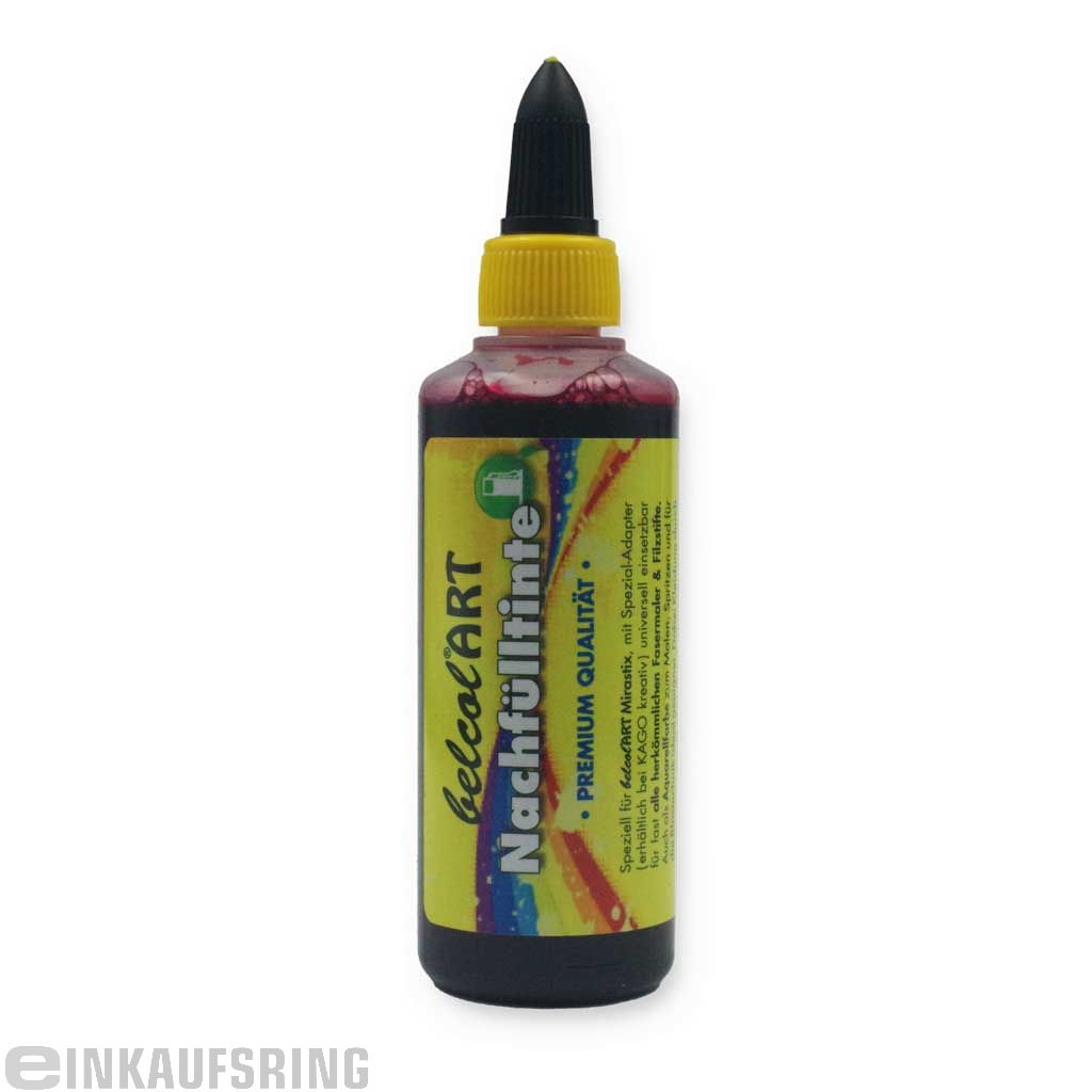 belcolART Nachfülltinte 100ml rosa