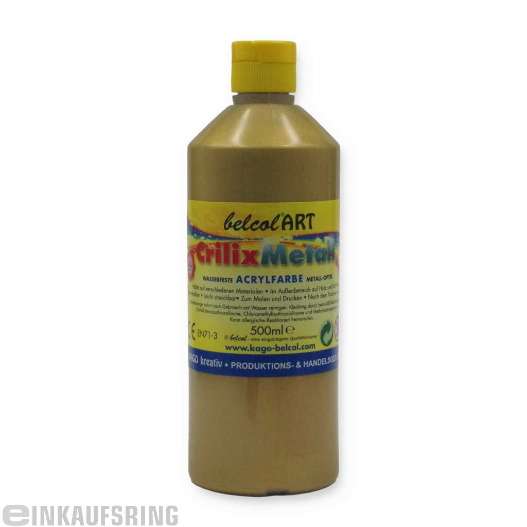 belcolART Crilix Metall 500 ml gold