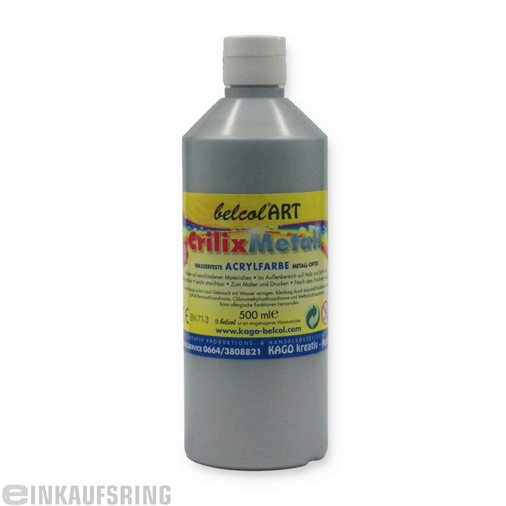 belcolART Crilix Metall 500 ml silber