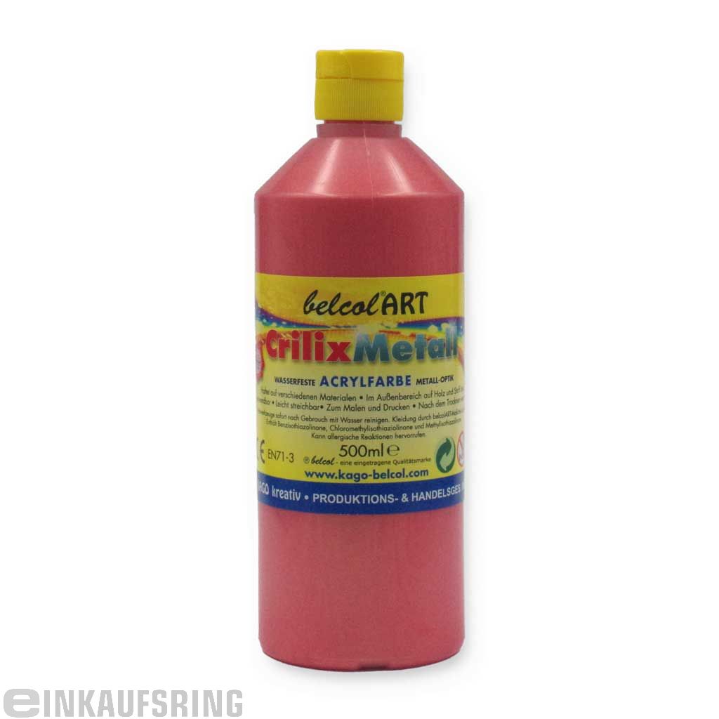 belcolART Crilix Metall 500 ml rot