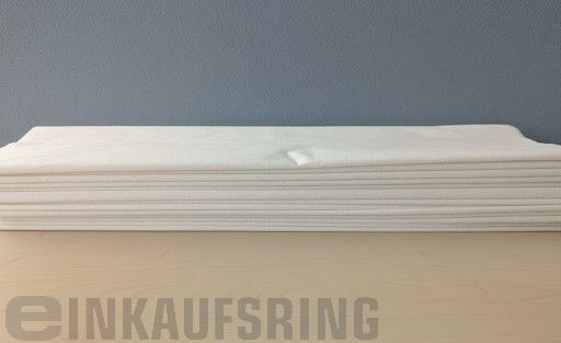 Aqua Feinkrepp 10 Rollen 250x50cm weiß