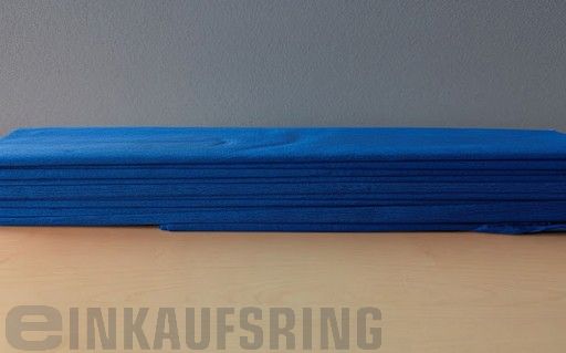 Krepppapier 50cmx2,5m 10 Lagen, brillantblau