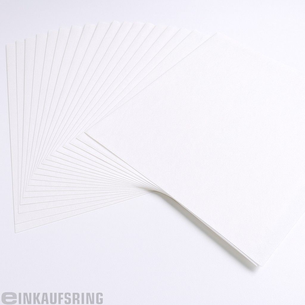 Blumenseide 20g/m², 50x70cm, 26 Bogen weiß