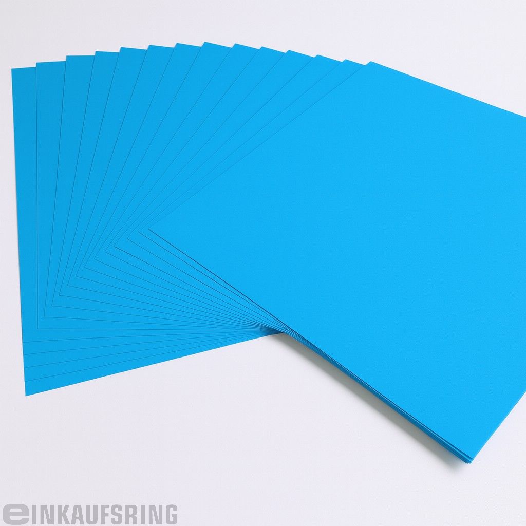 Blumenseide 20g/m², 50x70cm, 26 Bogen blau